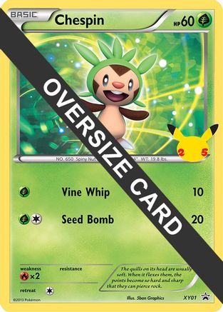 Chespin First Partner Pack - Promo