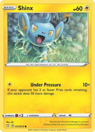 Shinx 031 - Reverse Holofoil Shining Fates - Common