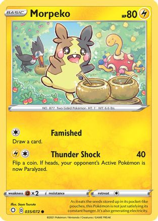 Morpeko (035) (035) 035 Shining Fates - Common