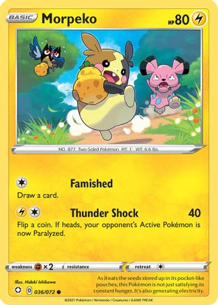 Morpeko (036) (036) 036 Shining Fates - Common