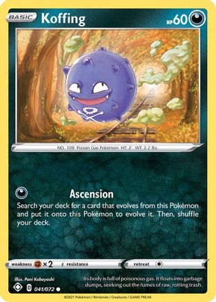 Koffing 041 Shining Fates - Common