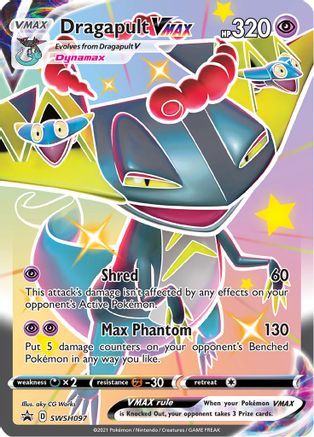 Dragapult VMAX SWSH097 - Holofoil SWSH Sword & Shield Promo Cards - Promo