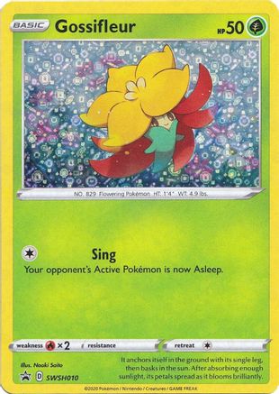 Gossifleur (General Mills Promo) SWSH010 - Holofoil Miscellaneous Cards & Products - Promo