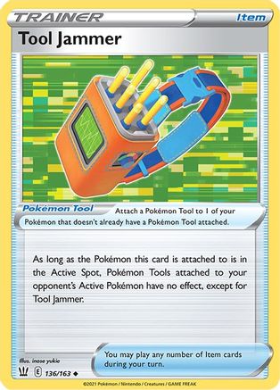 Tool Jammer 136 SWSH05 Battle Styles - Uncommon