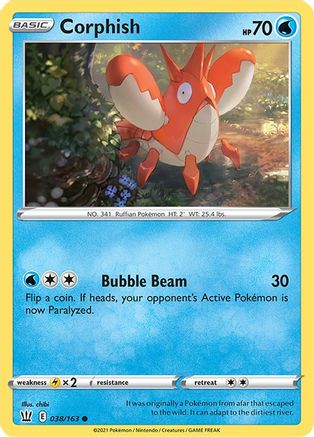 Corphish 038 SWSH05 Battle Styles - Common