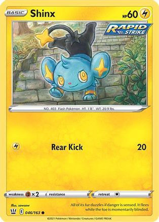 Shinx 046 SWSH05 Battle Styles - Common