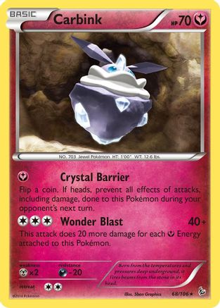 Carbink - 68/106/106 Deck Exclusives - Rare