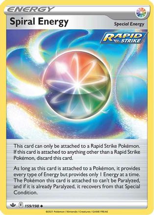 Spiral Energy 159 SWSH06 Chilling Reign - Uncommon