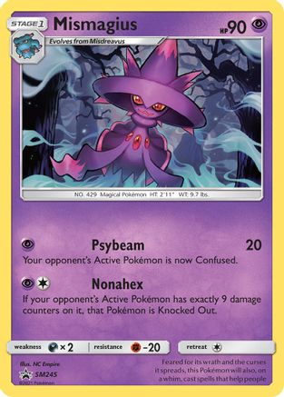 Mismagius SM245 SM Promos - Promo