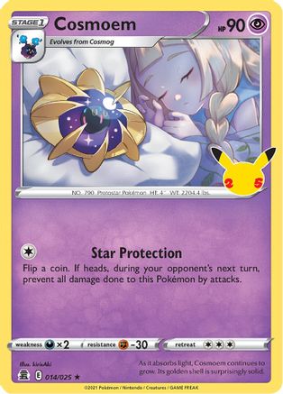 Cosmoem 014 - Holofoil Celebrations - Holo Rare