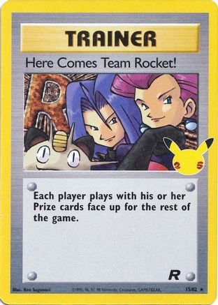 Here Comes Team Rocket! 015 - Holofoil Celebrations Classic Collection - Classic Collection