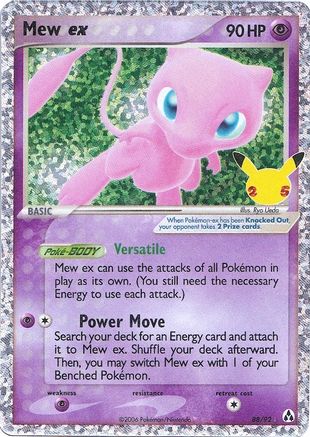 Mew ex 088 - Holofoil Celebrations Classic Collection - Classic Collection