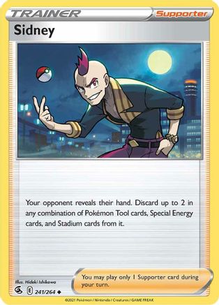 Sidney 241 SWSH08 Fusion Strike - Uncommon