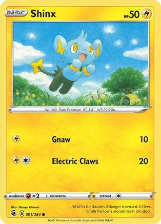 Shinx 091 SWSH08 Fusion Strike - Common