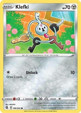 Klefki 186 SWSH08 Fusion Strike - Common