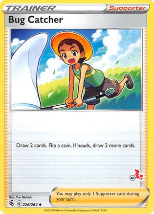 Bug Catcher - 226/264 (#47 Cinderace Stamped)/264 Battle Academy 2022 - Promo