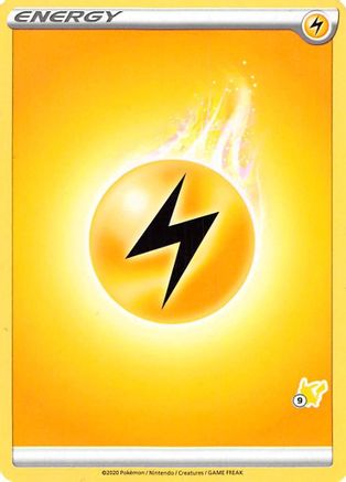 Lightning Energy (#9 Pikachu Stamped) Battle Academy 2022 - Promo