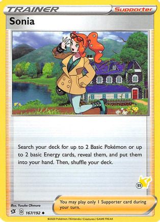 Sonia - 167/192 (#51 Pikachu Stamped)/192 Battle Academy 2022 - Promo