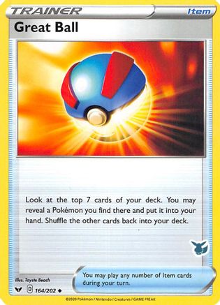 Great Ball (Eevee Stamped) 164/202 Battle Academy 2022 - Promo