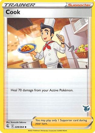 Cook - 228/264 (Eevee Stamped)/264 Battle Academy 2022 - Promo