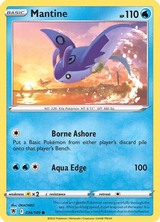 Mantine 034 SWSH10 Astral Radiance - Common