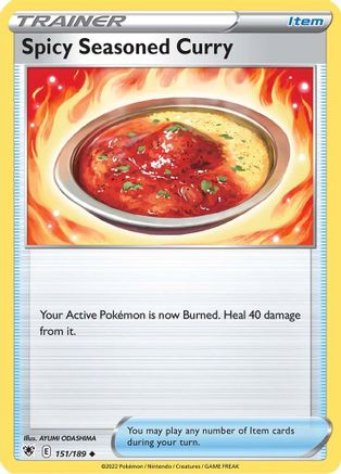 Spicy Seasoned Curry 151 - Reverse Holofoil SWSH10 Astral Radiance - Uncommon