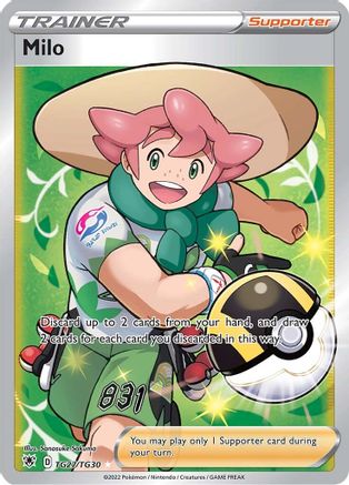 Milo TG27 - Holofoil SWSH10 Astral Radiance Trainer Gallery - Ultra Rare