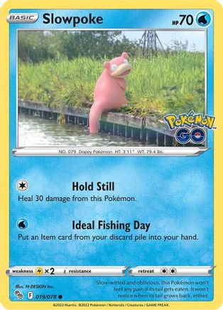 Slowpoke 019 Pokemon GO - Common