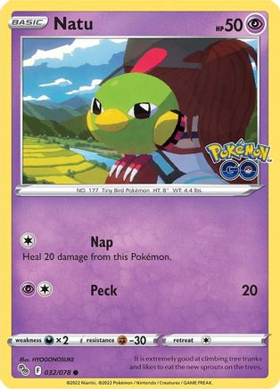 Natu 032 Pokemon GO - Common