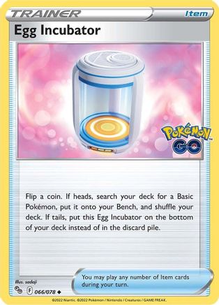 Egg Incubator 066 Pokemon GO - Uncommon