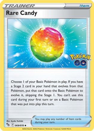 Rare Candy 069 Pokemon GO - Uncommon