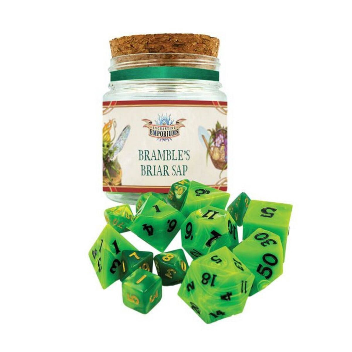 Enchanting Emporiums: Flavor of Fortune Dice Potion Bramble's Briar Sap