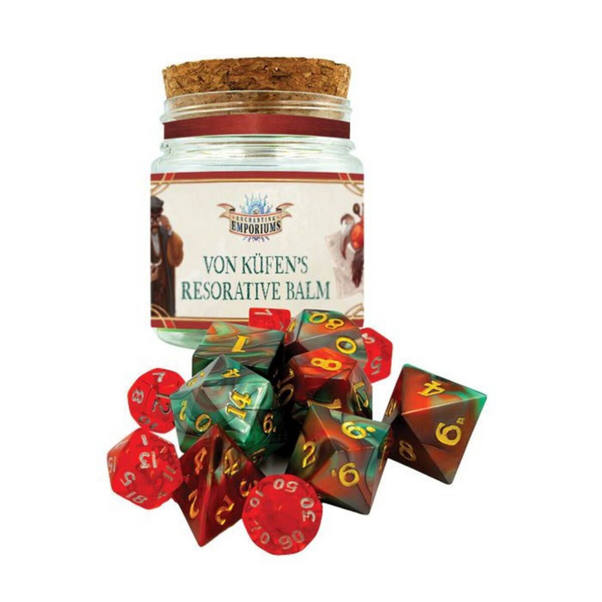 Enchanting Emporiums : Flavor of Fortune Dice Potion Von Kufen's Restorative Balm