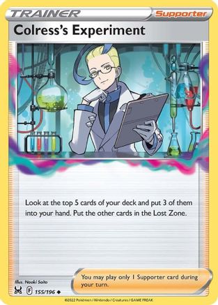 Colress's Experiment 155 SWSH11 Lost Origin - Uncommon