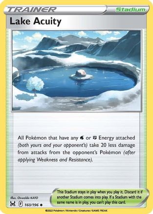 Lake Acuity 160 SWSH11 Lost Origin - Uncommon