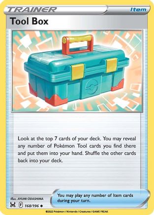 Tool Box 168 - Reverse Holofoil SWSH11 Lost Origin - Uncommon
