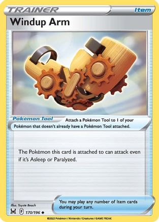 Windup Arm 170 SWSH11 Lost Origin - Uncommon