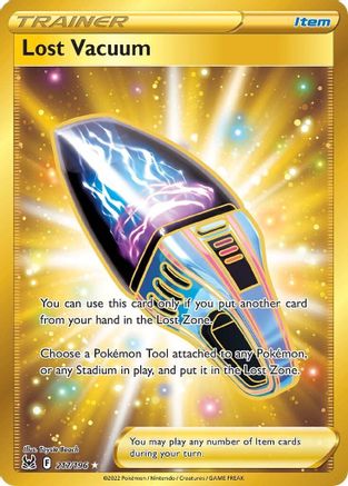 Lost Vacuum (Secret) 217 - Holofoil SWSH11 Lost Origin - Secret Rare