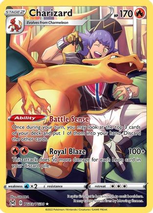 Charizard TG03 - Holofoil SWSH11 Lost Origin Trainer Gallery - Ultra Rare