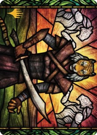 Zar Ojanen, Scion of Efrava Art Card (Gold-Stamped Signature) (ASDMU-080) - Art Series: Dominaria United