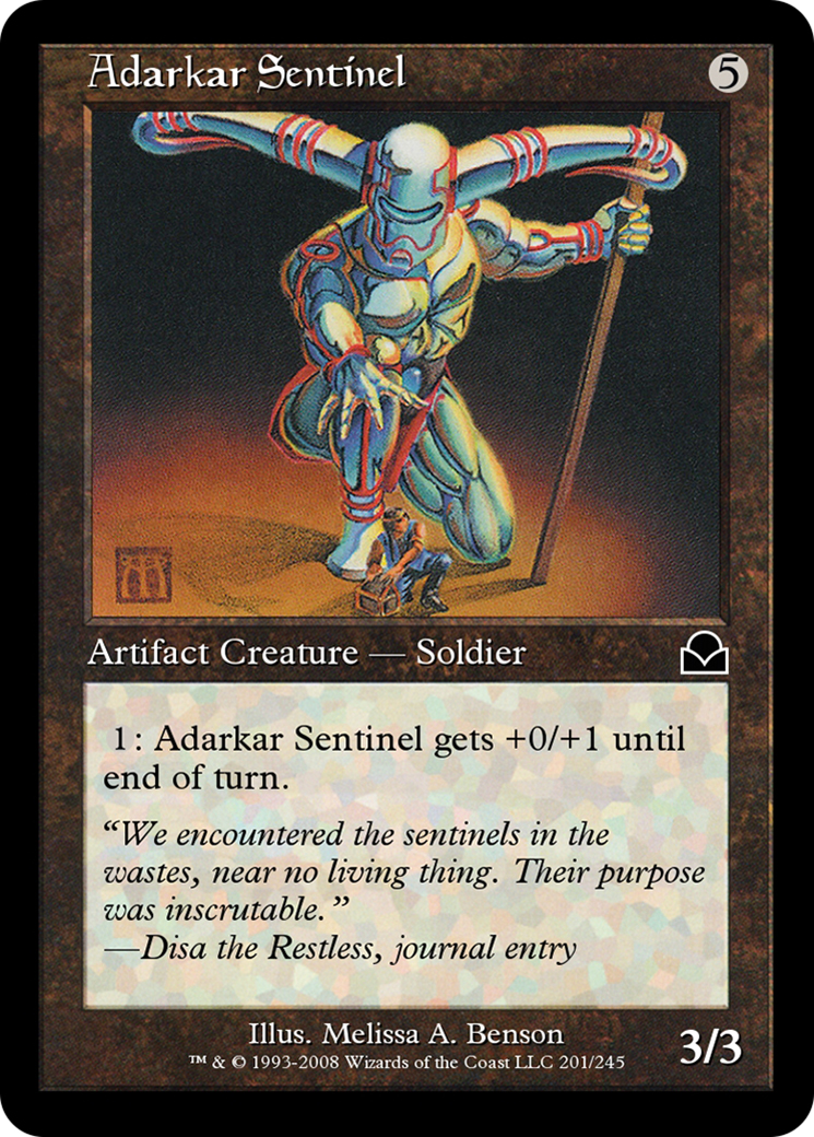 Adarkar Sentinel (ME2-201) - Masters Edition II