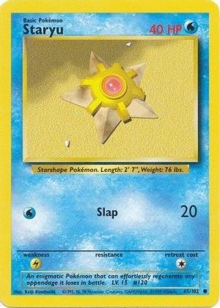 Staryu 065 Base Set - Common