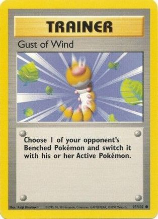 Gust of Wind 093 Base Set - Common
