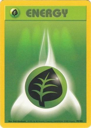 Grass Energy 099 Base Set - Common
