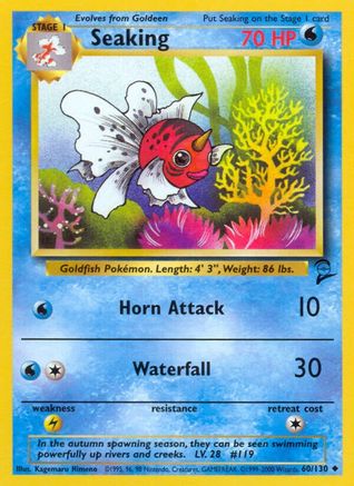 Seaking 060 Base Set 2 - Uncommon