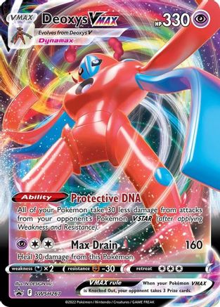 Deoxys VMAX SWSH267 - Holofoil SWSH Sword & Shield Promo Cards - Promo
