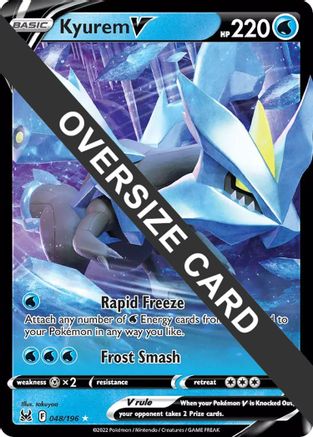 Kyurem V - 048/196/196 - Holofoil Jumbo Cards - Promo