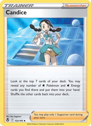 Candice 152 - Reverse Holofoil SWSH12 Silver Tempest - Uncommon