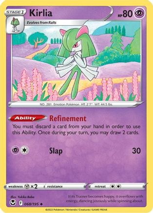 Kirlia 068 SWSH12 Silver Tempest - Uncommon