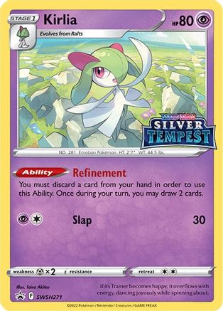 Kirlia (Prerelease) SWSH271 - Holofoil SWSH Sword & Shield Promo Cards - Promo